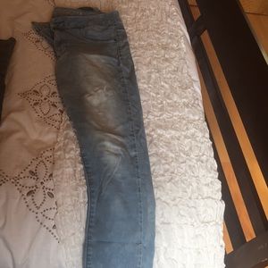 American eagle outiftters super super stretch jean